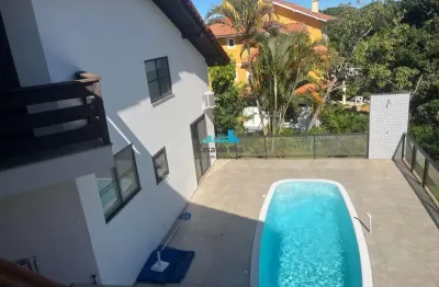 Casa em condomínio fechado com 5 quartos à venda no cacupé, florianópolis  por r$ 2.199.000