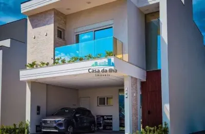Casa em condomínio fechado com 3 quartos à venda no beira rio, biguaçu  por r$ 1.250.000