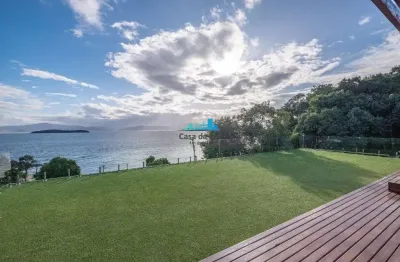 Casa em condomínio fechado com 5 quartos à venda no sambaqui, florianópolis  por r$ 5.990.000