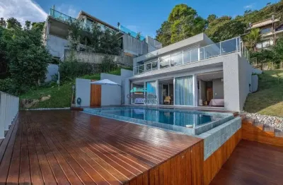 Casa em condomínio fechado com 5 quartos à venda no sambaqui, florianópolis  por r$ 5.990.000