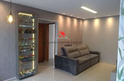 Cobertura à venda - parque das nações -104m²- 2 quartos -r$570.000,00