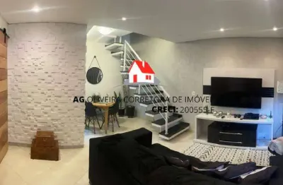 Sobrado à venda - vila camilopolis- 3 quartos - 123m² - r$595.000,00