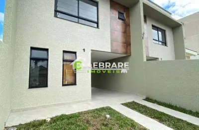 Excelente sobrado novo em colombo! 03 qtos,suíte,bem localizado