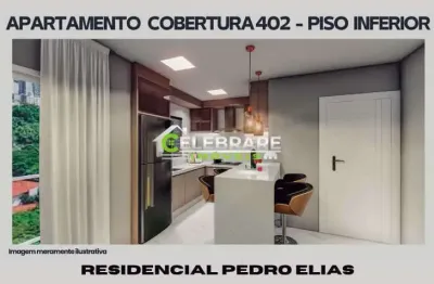Cobertura duplex 03 qts, suíte no centro de pinhais