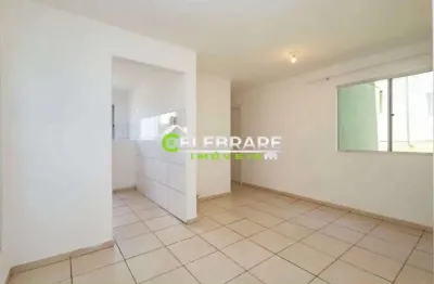 Ótimo apartamento no santa cândida! 02 quartos, garagem