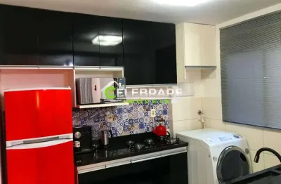 Apto imobiliado no sta.cândida! 02 qtos,sala,cozin.ban.garagem