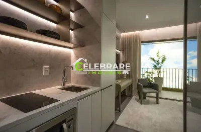 Apto novo no batel!  01 qto suíte,garagem,ótima localização