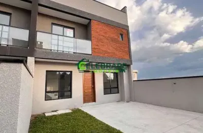 Triplex novo no xaxim!!! 03 qtos, suíte, sacada e terreno amplo