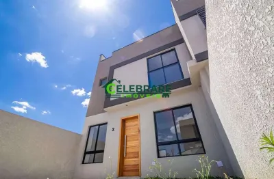 Triplex novo em curitiba!!! 03 qtos,suíte,terraço e quintal