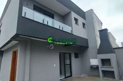 Sobrado de condomínio em pinhais!! 03 qtos,suíte,hidro,churrasq