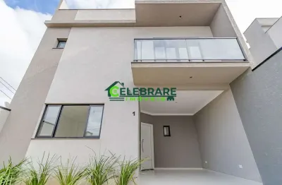 Sobrado novo em s.j. dos pinhais!!! 04 qtos, 02 suítes, terraço