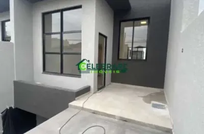 Casa nova em quatro barras!! 03 qtos,suíte,churras,próx.boni