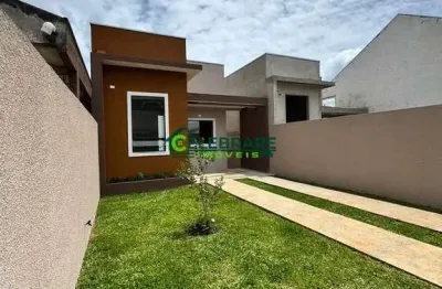 Casa nova,frente p/ rua no são gabriel!! 03 qtos,suíte,terreno