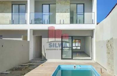 Casa com 3 quartos à venda na rua barão do cerro azul, 2525, brejatuba, guaratuba por r$ 1.200.000