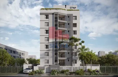 Apartamento com 2 quartos à venda na rua joão bonat, 227, novo mundo, curitiba por r$ 512.900