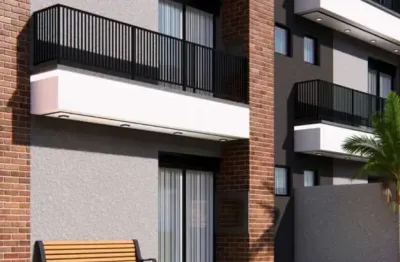 Apartamento garden de 1 quarto, studio com sacada e churrasqueira no bairro novo mundo