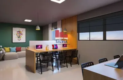 Lindo apartamento, com 46m², 2 quartos, 1 vaga de garagem, no bairro novo mundo.