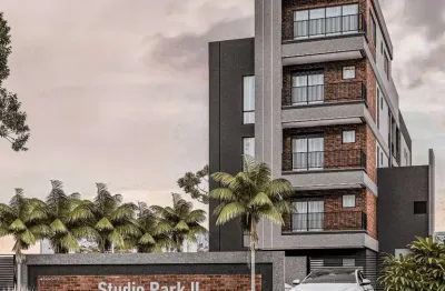 Apartamento studio de 1 quarto, sacada com churrasqueira no bairro guaíra - studio park ii