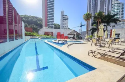 Apartamento com sacada e churrasqueira 3 quartos com suítes, 2 vagas cobertas e 133m² no residencial bellas artes em balneário camboriú