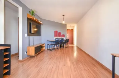 Maravilhoso apartamento de 3 quartos com sacada e vaga de garagem coberta no novo mundo - cond. nova brasília i
