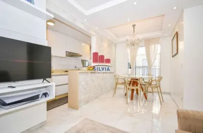 Apartamento pronto para morar com 3 quartos e suíte, semimobiliado com 64m²