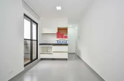 Apartamento novo, de 1 quarto tipo studio, com sacada e cozinha planejada - bairro novo mundo