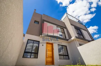 Casa em condomínio fechado com 3 quartos à venda na rua leon tolstoi, 448, lindóia, curitiba por r$ 679.000