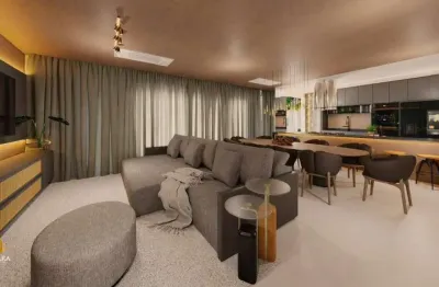 Apartamento mobiliado e decorado a venda no le blanc residence localizado no bairro praia brava em itajaí.