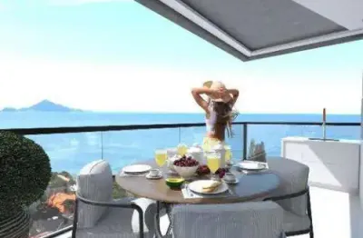 Apartamento a venda no acquamarine residence localizado no bairro cabeçudas em itajaí.