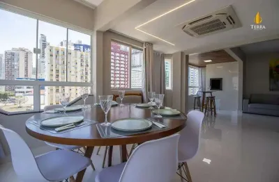 Apartamento a venda no residencial costa bella localizado no centro em balneário camboriú.