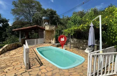 Sítio com 3 dormitórios à venda, 2000 m² por r$ 600.000,00 - aguas claras - brumadinho/mg