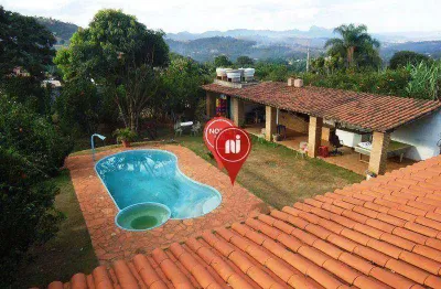 Casa com 4 dormitórios à venda, 170 m² por r$ 550.000,00 - retiro do brumado - brumadinho/mg