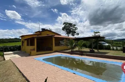 Chácara com 1 dormitório à venda, 1000 m² por r$ 350.000,00 - águas claras - brumadinho/mg