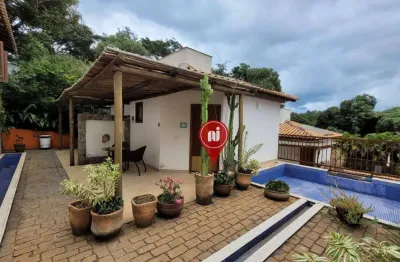 Pousada mobiliada com 12 dormitórios à venda, 1000 m² por r$ 2.700.000 - palhano - brumadinho/mg
