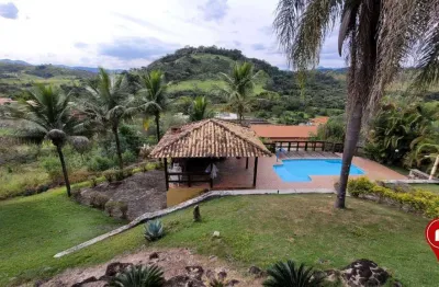 Sítio com 3 dormitórios à venda, 4000 m² por r$ 1.200.000,00 - condomínio quintas do rio das águas claras - brumadinho/mg