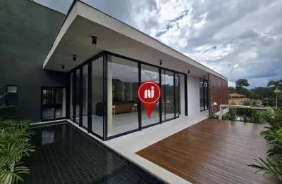 Casa com 4 dormitórios à venda, 353 m² por r$ 3.700.000,00 - retiro do chalé - brumadinho/mg