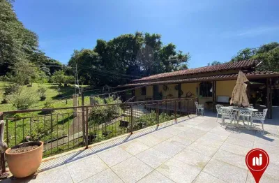Sítio com 3 dormitórios à venda, 35000 m² por r$ 900.000,00 - aranha - brumadinho/mg
