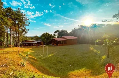 Sítio com 6 dormitórios à venda, 2750 m² por r$ 1.300.000,00 - mario campos  - mário campos/mg