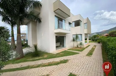 Casa com 5 dormitórios à venda, 380 m² por r$ 1.700.000,00 - condomínio serra dos bandeirantes - mário campos/mg