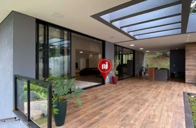 Casa com 3 dormitórios à venda, 276 m² por r$ 1.490.000,00 - condominio jardins - brumadinho/mg