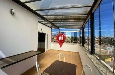 Cobertura com 3 dormitórios para alugar, 117 m² por r$ 2,800,00/mês - planalto - brumadinho/mg
