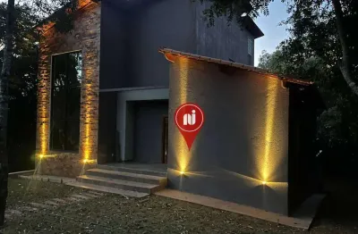 Casa com 3 dormitórios à venda, 306 m² por r$ 1.530.000,00 - condomínio da aldeia da cachoeira das pedras - brumadinho/mg