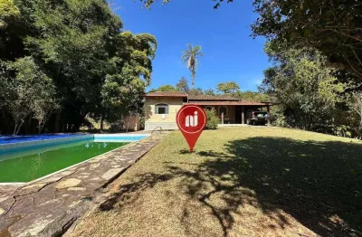 Sítio com 3 dormitórios à venda, 10600 m² por r$ 850.000 - soares - brumadinho/mg