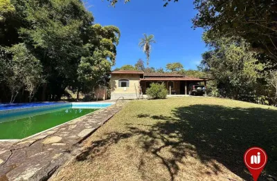 Sítio com 3 dormitórios à venda, 10600 m² por r$ 850.000 - soares - brumadinho/mg