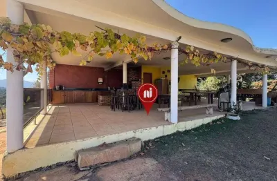 Sítio com 4 dormitórios à venda, 48022 m² por r$ 2.000.000,00 - ponte das almorreimas - brumadinho/mg
