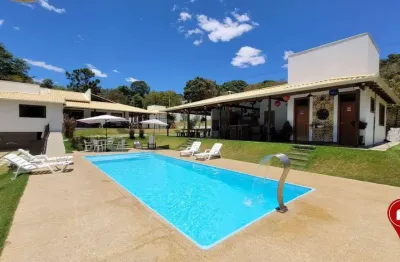 Sítio com 7 dormitórios à venda, 2000 m² por r$ 1.700.000,00 - condomínio quintas do rio das águas claras - brumadinho/mg