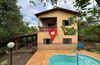 Casa com 3 dormitórios à venda, 120 m² por r$ 430.000 - retiro do brumado - brumadinho/mg