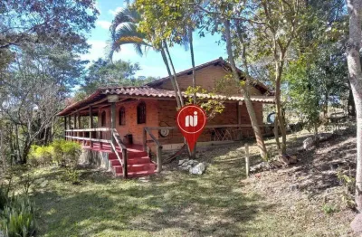 Sítio com 3 dormitórios à venda, 4830 m² por r$ 530.000 - condomínio quintas do rio das águas claras - brumadinho/mg
