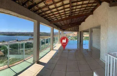 Casa com 5 dormitórios à venda, 550 m² por r$ 1.500.000,00 - residencial masterville - sarzedo/mg