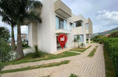 Casa com 5 dormitórios à venda, 380 m² por r$ 1.700.000,00 - condomínio serra dos bandeirantes - mário campos/mg